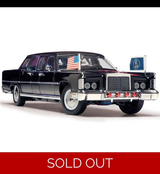 American Mint 1972 Lincoln Continental Reagan Car 1:24 Scale